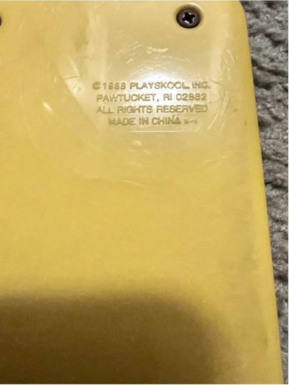 Playskool vintage 1988